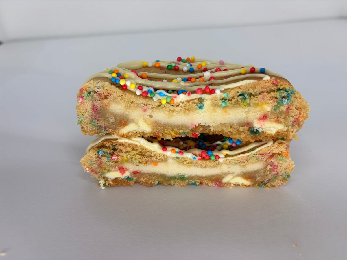 Birthday Cake Cookies from The Loaded Cookie Club
